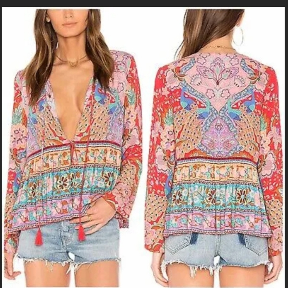 Spell Ruby Lotus Jacket, Size: M